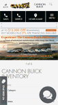 Mobile Screenshot of cannonbuick.com